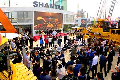 安博电竞重磅亮相2018bauma CHINA展会